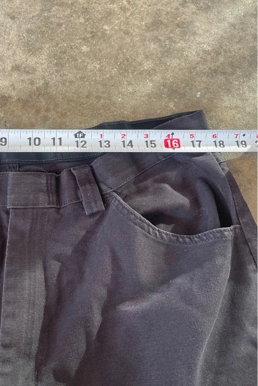 Red Kap work apparel mens Black Pants with pockets sz 36